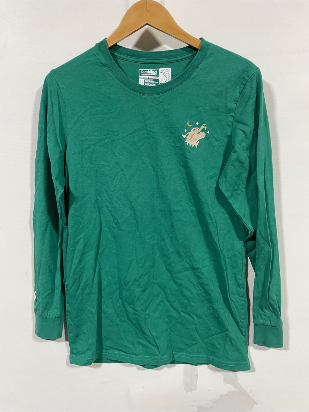 Dutch Bros Green Long Sleeve Tee - Medium